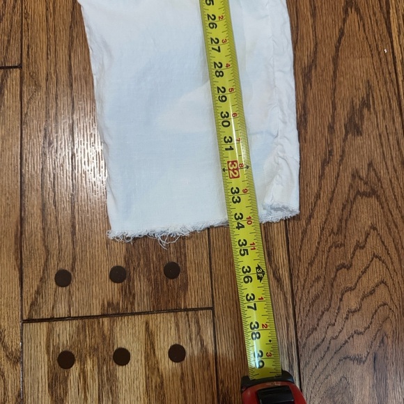 Frank & Eileen Kinsale The Trouser Italian Performance Linen White Size 6 - Picture 9 of 13